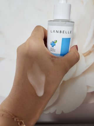랑벨 수퍼내츄럴 수분잠금 앰플 50ml — 5점을 준 리뷰어가 2023년 1월 올린 사용 사진