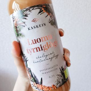 H365 [Kaskein Luomutyrniglögi] 핀란드 전통 무알콜 멀드와인 시벅톤 글로기 — 4.5점을 준 리뷰어가 2021년 5월 올린 사용 사진