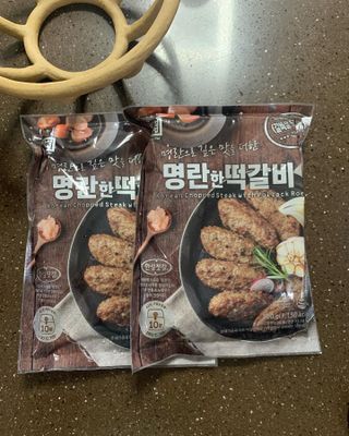 한성기업 명란한 떡갈비 — 5점을 준 리뷰어가 2021년 9월 올린 사용 사진