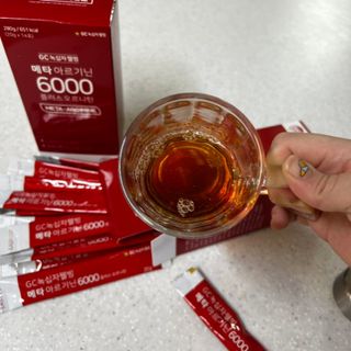 메타아르기닌 GC녹십자웰빙 메타 아르기닌 6000 플러스 오르니틴 — 4.5점을 준 리뷰어가 2022년 11월 올린 사용 사진