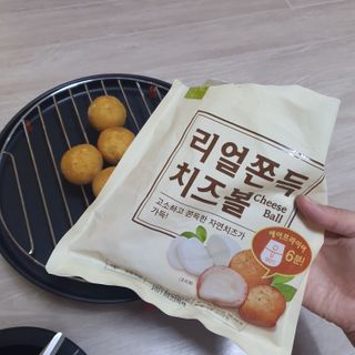 가치식탁 리얼쫀득치즈볼 — 5점을 준 리뷰어가 2021년 1월 올린 사용 사진