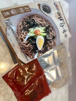 [한면원] 메밀막국수 2팩 [4인분] — 5점을 준 리뷰어가 2022년 7월 올린 사용 사진