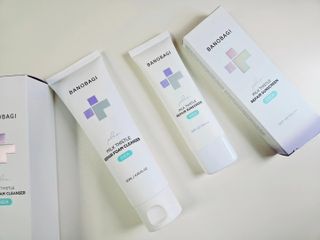 바노바기 코스메틱 바노바기 밀크씨슬 리페어 시카 폼 클렌저 플러스 120ml + 선스크린 플러스 50ml — 5점을 준 리뷰어가 2023년 8월 올린 사용 사진