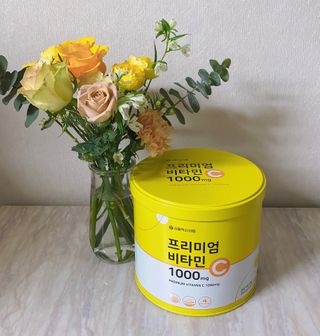 서울약사신협 프리미엄비타민C1000_2.5G x 100포 — 5점을 준 리뷰어가 2021년 1월 올린 사용 사진