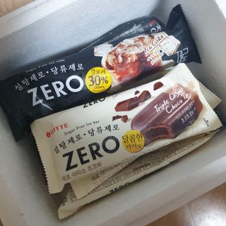 ZERO (초콜릿 칩 쿠키, 카카오 케이크, 후르츠 젤리, 아이스 콜라, 아이스 초코바) — 5점을 준 리뷰어가 2022년 6월 올린 사용 사진