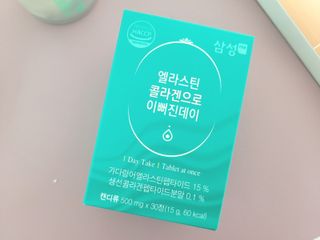 체인미 엘라스틴 콜라겐으로 이뻐진데이 500mg x 30정 — 5점을 준 리뷰어가 2021년 12월 올린 사용 사진