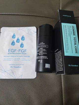 Dr.느루벗 느루벗 옴므 토탈 케어 올인원 118ml 남자 남성 스킨 로션 에센스 크림 화장품 — 5점을 준 리뷰어가 2021년 4월 올린 사용 사진