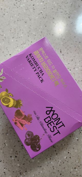 몽베스트 위드더 블랜딩 하우스 콤부차 _ 버라이어티팩 — 5점을 준 리뷰어가 2023년 6월 올린 사용 사진