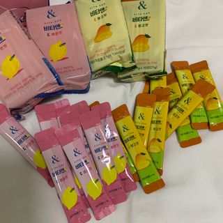 비타앤C 레몬맛, 망고맛 — 5점을 준 리뷰어가 2021년 4월 올린 사용 사진