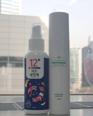 셀바이져 항균 스프레이 핸드워시 + 키즈세정제 SET — 5점을 준 리뷰어가 2021년 3월 올린 사용 사진