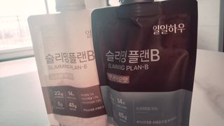 일일하우 슬리밍 플랜B 고소한 귀리맛, 진한 카카오맛 (체중조절식) — 5점을 준 리뷰어가 2023년 8월 올린 사용 사진
