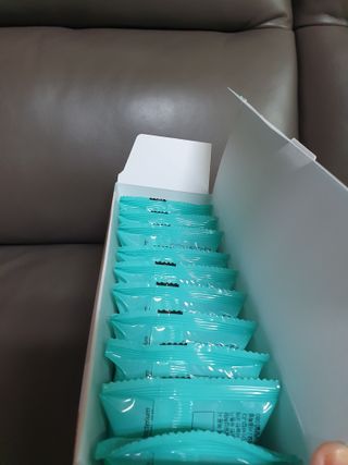 앙팡 패밀리면역 프로바이오틱스 2g x 100포 — 4.5점을 준 리뷰어가 2022년 11월 올린 사용 사진