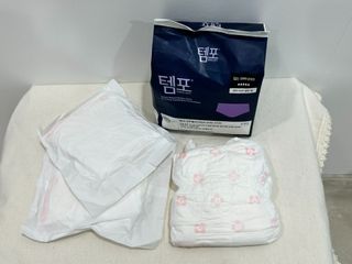 N[템포 ] 패드 내추럴 순면 입는 오버나이트 5P * 2개 — 5점을 준 리뷰어가 2024년 4월 올린 사용 사진