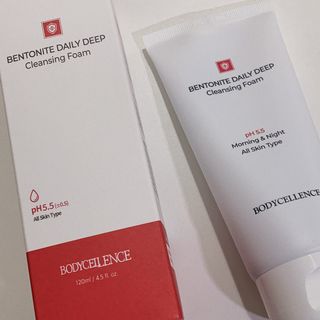 바디셀런스 벤토나이트 데일리 약산성 딥클렌징폼 120ml — 5점을 준 리뷰어가 2022년 1월 올린 사용 사진