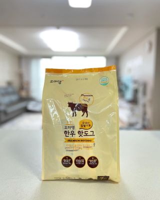 오마뎅 한우핫도그 — 5점을 준 리뷰어가 2021년 5월 올린 사용 사진