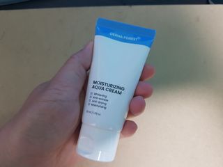 더마포레스트 모이스처라이징 아쿠아크림 / 수분크림 히알루론산 펩타이드 보습 미백 주름개선 — 5점을 준 리뷰어가 2021년 6월 올린 사용 사진