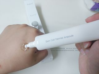 브에노 스킨셀 더마 앰플 — 5점을 준 리뷰어가 2021년 6월 올린 사용 사진