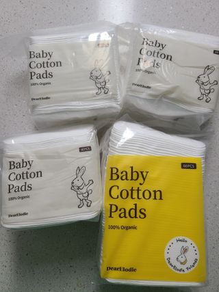 디어엘로디 프리미엄 유기농 베이비 솜티슈 40매 3 + 1 PACK — 5점을 준 리뷰어가 2021년 2월 올린 사용 사진