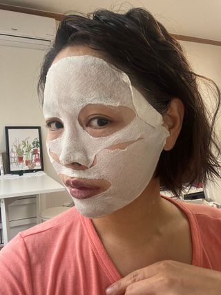 아이디플라코스메틱 페이스핏 플라스터 마스크 _ 리뉴얼 — 5점을 준 리뷰어가 2022년 5월 올린 사용 사진