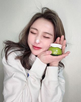 [후르디아] 민감피부 수분크림 비건 아보카도 크림 — 5점을 준 리뷰어가 2021년 2월 올린 사용 사진