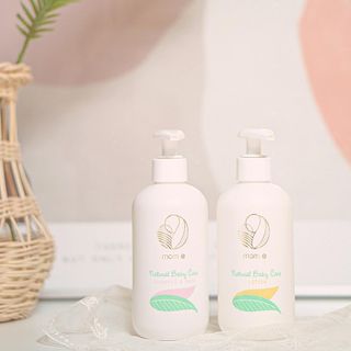 mom e 맘이 내추럴 베이비 케어 샴푸앤바스+로션 — 5점을 준 리뷰어가 2021년 1월 올린 사용 사진