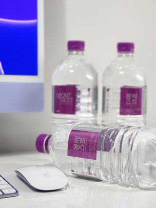 몽베스트 MONTBEST 1L 12입 — 5점을 준 리뷰어가 2022년 4월 올린 사용 사진