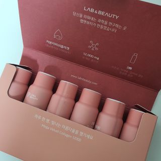 랩앤뷰티 메가 벨벳 콜라겐 12000 — 5점을 준 리뷰어가 2021년 5월 올린 사용 사진