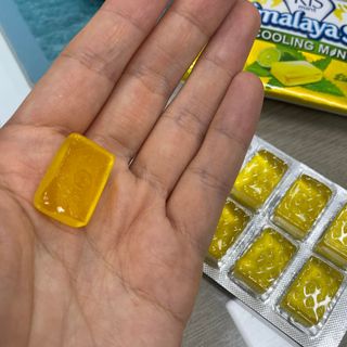 마요라 히말라야 솔트 캔디 2종-페퍼민트 맛, 라임민트 맛 — 4점을 준 리뷰어가 2022년 12월 올린 사용 사진