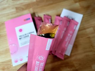주식회사 얼굴반쪽 [얼굴반쪽 가르시니아 2,800mg] x 14포 1주 젤리 다이어트 보조제 체지방감소 — 5점을 준 리뷰어가 2021년 10월 올린 사용 사진