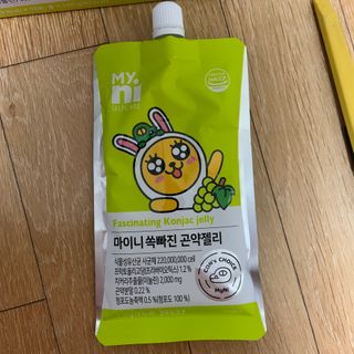 일동제약 마이니 마이니 쏙빠진 곤약젤리 — 5점을 준 리뷰어가 2021년 2월 올린 사용 사진