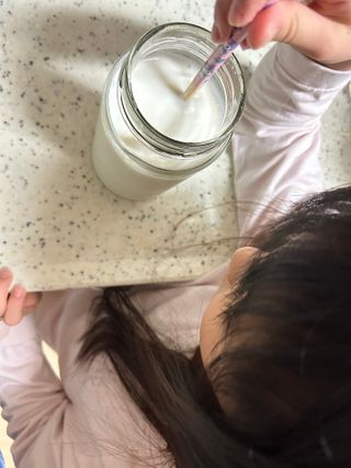 하나마이 [BEST 판매율 1위] 카스피해 유산균 종균_발효기가 필요없이 간편하게 만들어 먹는 요거트 생유산균 — 5점을 준 리뷰어가 2023년 3월 올린 사용 사진