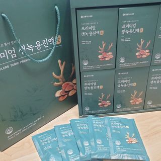 서울약사신협 약사신협_생녹용 진액_70ml x 30포 — 5점을 준 리뷰어가 2021년 7월 올린 사용 사진
