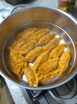 한만두 진한 해물맛 짬뽕만두 1kg — 5점을 준 리뷰어가 2021년 4월 올린 사용 사진