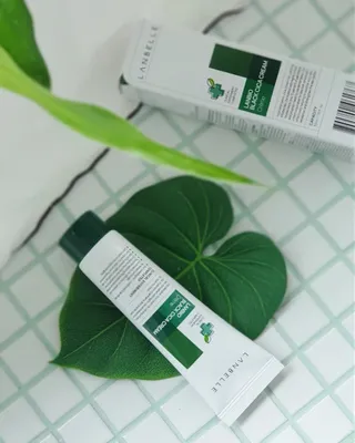 랑벨 랑바이오 블랙 시카 크림 50ml(블랙비 프로폴리스, 시카 4종, 판테놀 10 함유) — 4점을 준 리뷰어가 2022년 4월 올린 사용 사진