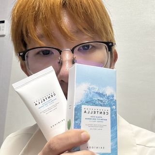 [스킨1004] 마다가스카르 센텔라 히알루-시카 워터핏 선세럼 50ml — 4.5점을 준 리뷰어가 2024년 5월 올린 사용 사진
