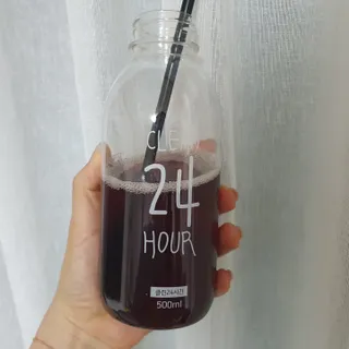 클린24시간 1BOX(5포) + 전용보틀(500ml) — 5점을 준 리뷰어가 2023년 4월 올린 사용 사진
