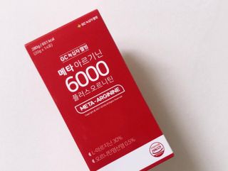 메타아르기닌 GC녹십자웰빙 메타 아르기닌 6000 플러스 오르니틴 — 5점을 준 리뷰어가 2022년 6월 올린 사용 사진