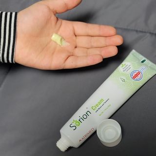 건선/아토/습진/민감성 피부 천연보습진정크림 소리온 크림 & 센시티브 크림 50g — 5점을 준 리뷰어가 2022년 1월 올린 사용 사진