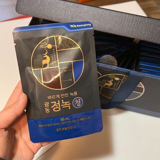 광동생활건강 [광동] 바르게 만든 녹용, 광동정녹청 — 5점을 준 리뷰어가 2021년 12월 올린 사용 사진