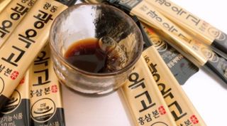[광동제약] 광동 광옥고 홍삼 본 30포+쇼핑백 증정 — 5점을 준 리뷰어가 2021년 12월 올린 사용 사진