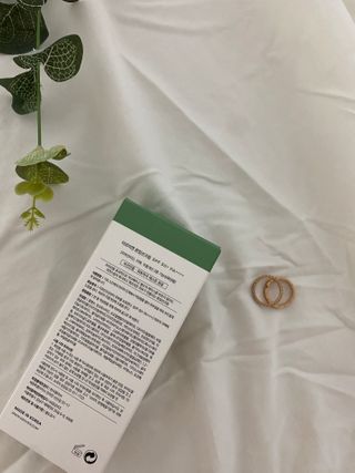 아르비엔 순한성분 비건 무기자차 톤업선크림 — 5점을 준 리뷰어가 2021년 1월 올린 사용 사진
