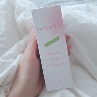 [시카앰플] 묘오한 고마진정할때 진정 스프레이 앰플 150ml — 4점을 준 리뷰어가 2021년 1월 올린 사용 사진