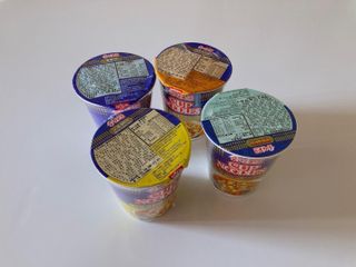 NISSIN 닛신 컵누들  4종 - 씨푸드오리지날, 씨푸드 스파이시, 씨푸드 커리, 씨푸드 XO소스 — 5점을 준 리뷰어가 2022년 5월 올린 사용 사진