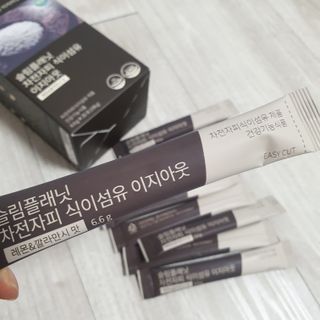 슬림플래닛 차전자피 식이섬유 이지아웃 — 5점을 준 리뷰어가 2021년 8월 올린 사용 사진