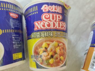 NISSIN 닛신 컵누들  4종 - 씨푸드오리지날, 씨푸드 스파이시, 씨푸드 커리, 씨푸드 XO소스 — 5점을 준 리뷰어가 2021년 10월 올린 사용 사진