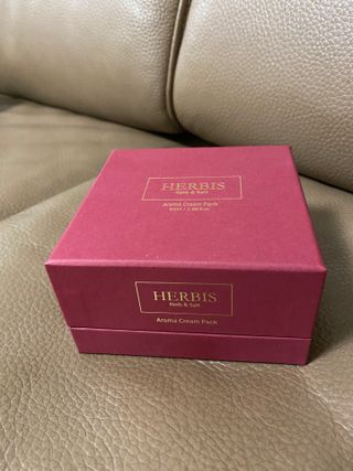 약손명가코스메틱 헤르비스 아로마 크림팩 50ml — 5점을 준 리뷰어가 2021년 5월 올린 사용 사진