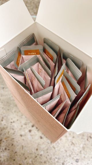 더리틀스 콜라겐부스터 — 4.5점을 준 리뷰어가 2022년 12월 올린 사용 사진