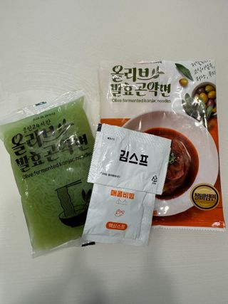 클린24시간 올리브 발효곤약면 찰비빔면 1세트-(3봉) — 5점을 준 리뷰어가 2023년 12월 올린 사용 사진