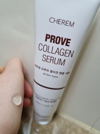 체르엠  프루브 콜라겐 앰플세럼 60ml 1병 — 5점을 준 리뷰어가 2022년 1월 올린 사용 사진