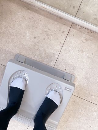창신리빙 [프랑코 스트레칭 밸런스 보드] 똑똑한 정리 수납 — 5점을 준 리뷰어가 2021년 10월 올린 사용 사진